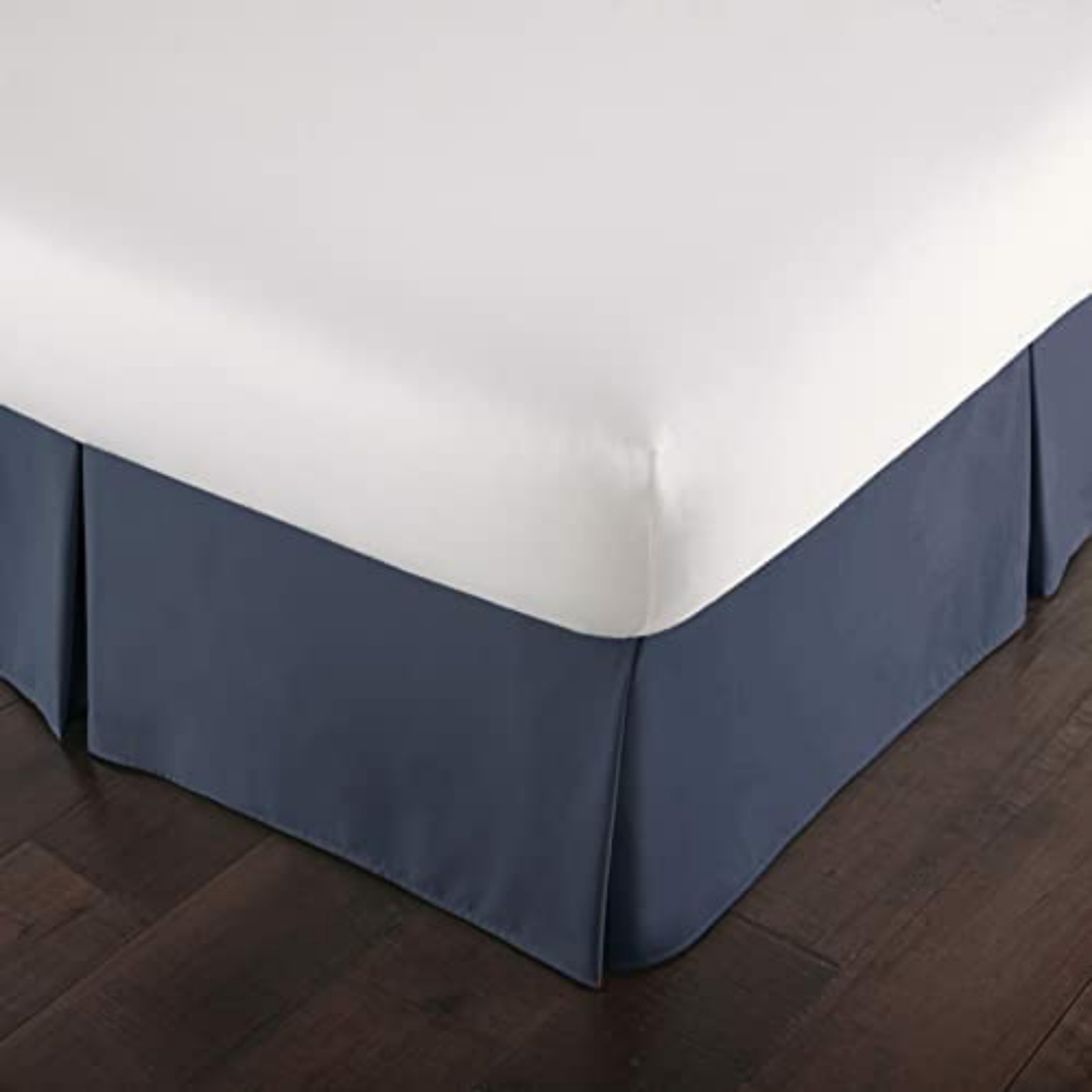 Southshore Fine Linens Navy King Size Bedskirt